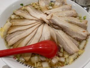 お気に入りの店のラーメン